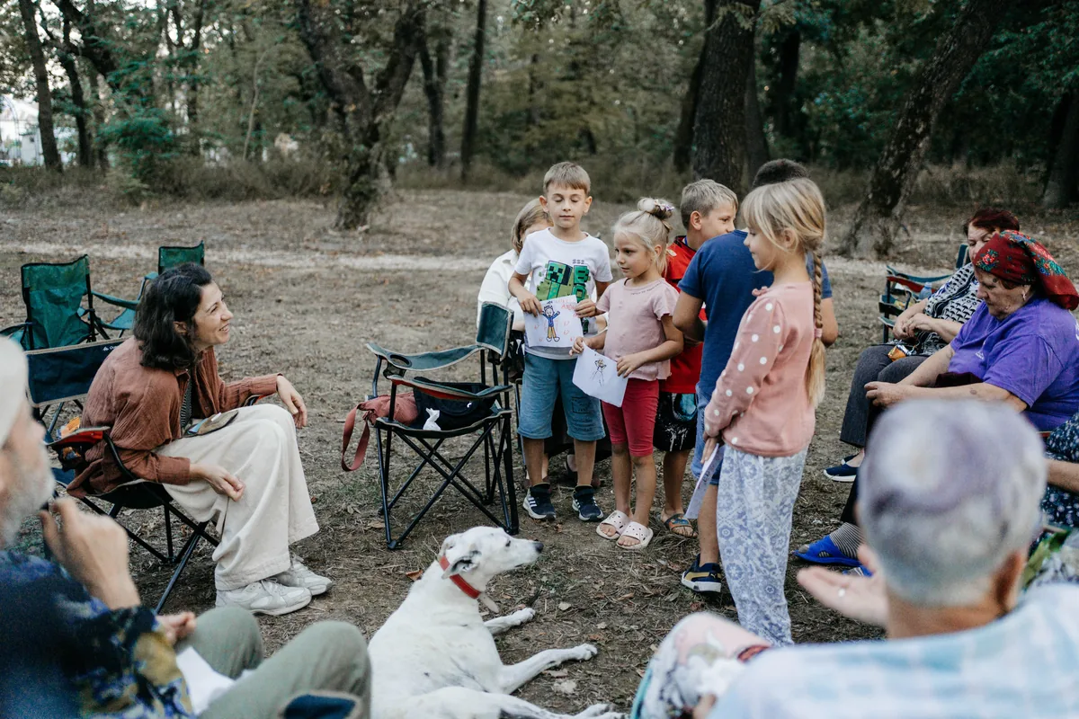 Film at the Manor — public la proiecția de seară cu animale de companie
